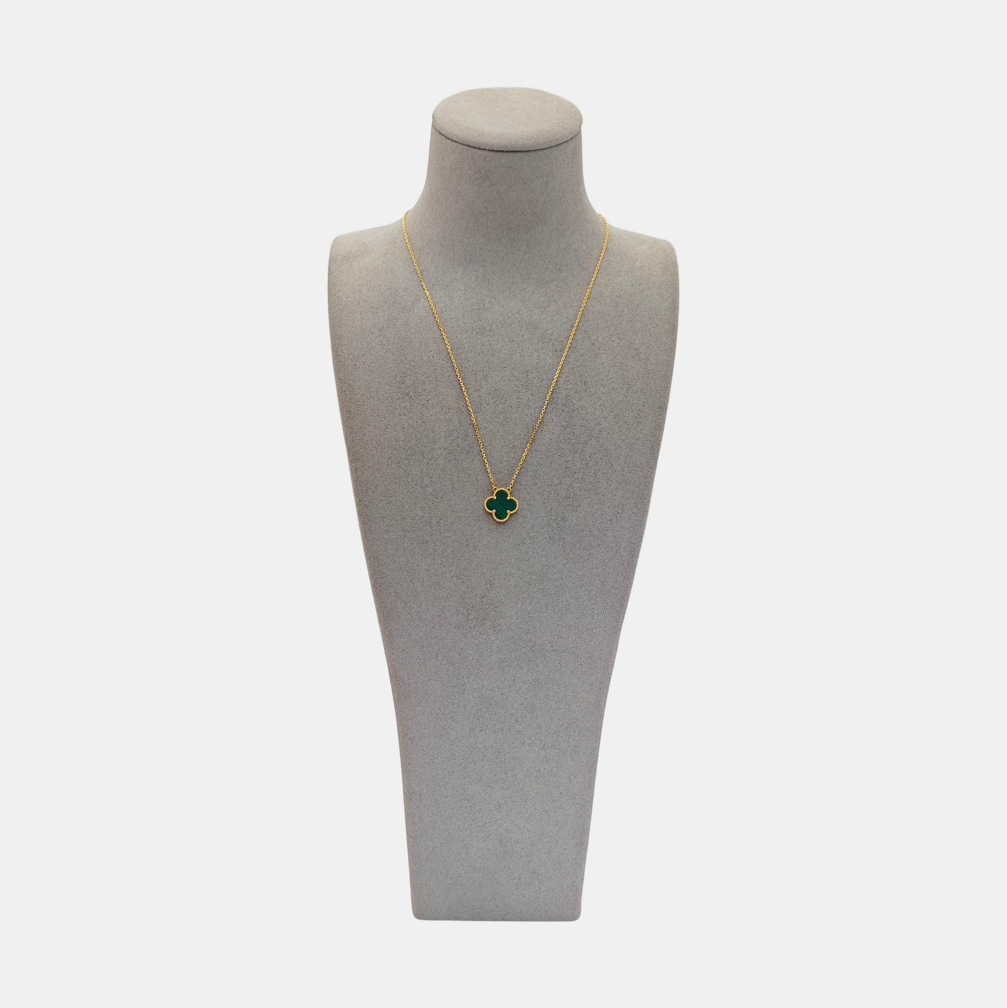 Vintage Alhambra 18k Gold Necklace