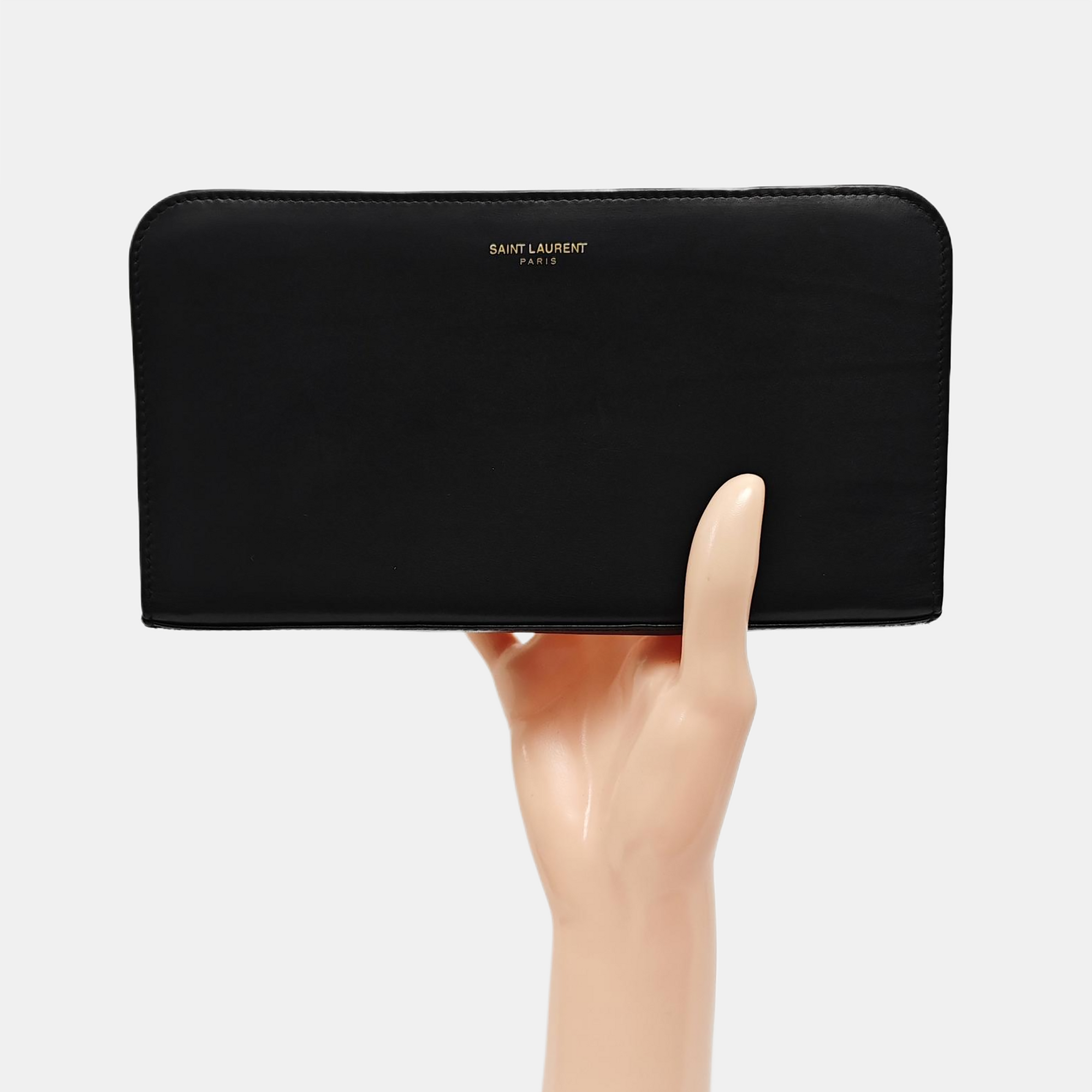 Calfskin Wallet Black