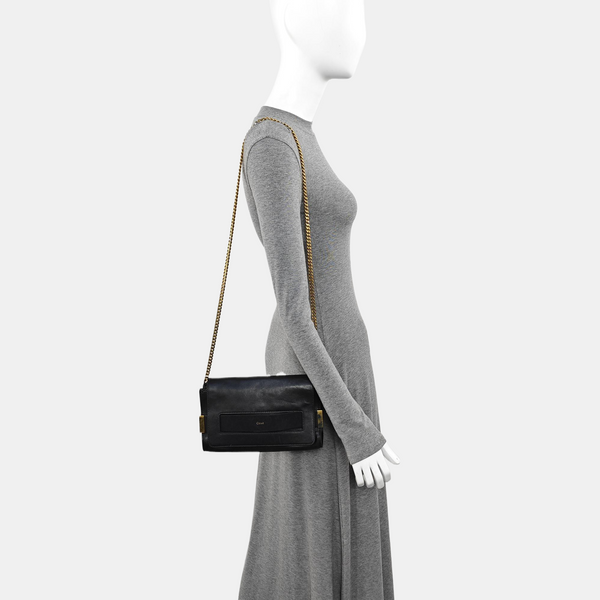 Elle Calfskin Black