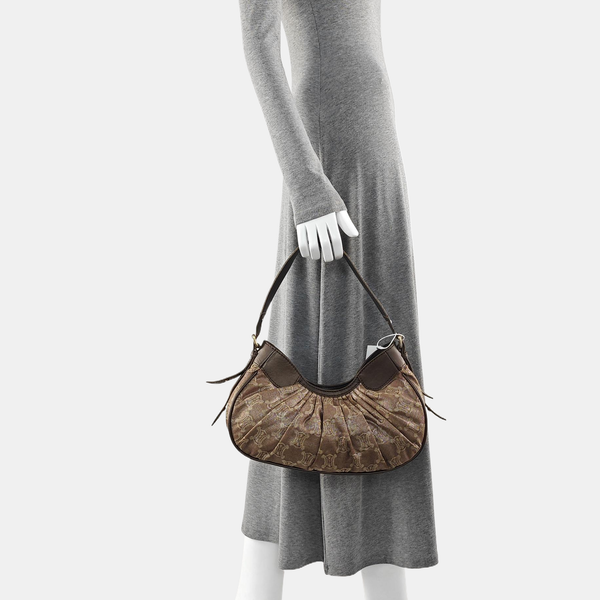 Canvas Top Handle Bag Brown