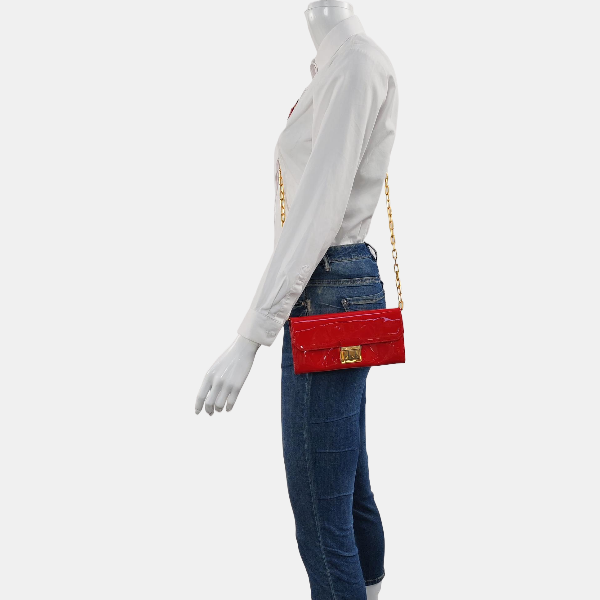 Mini Bag Calfskin Red