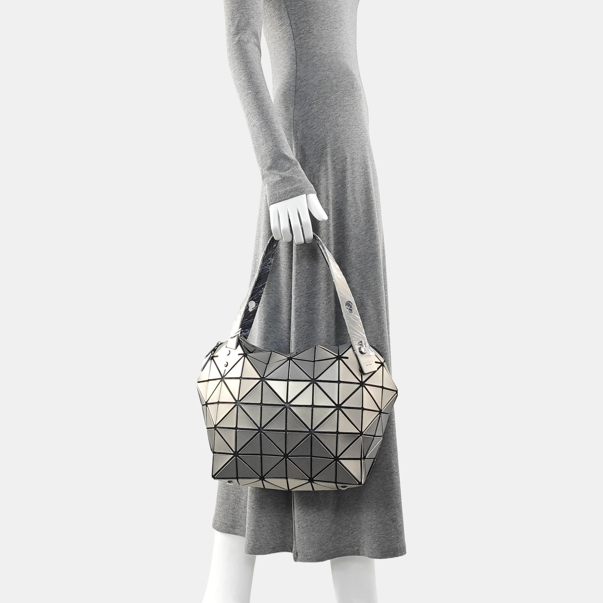 Special Material Top Handle Bag Beige
