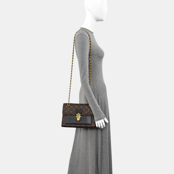 VICTOIRE Monogram Coated Canvas Brown