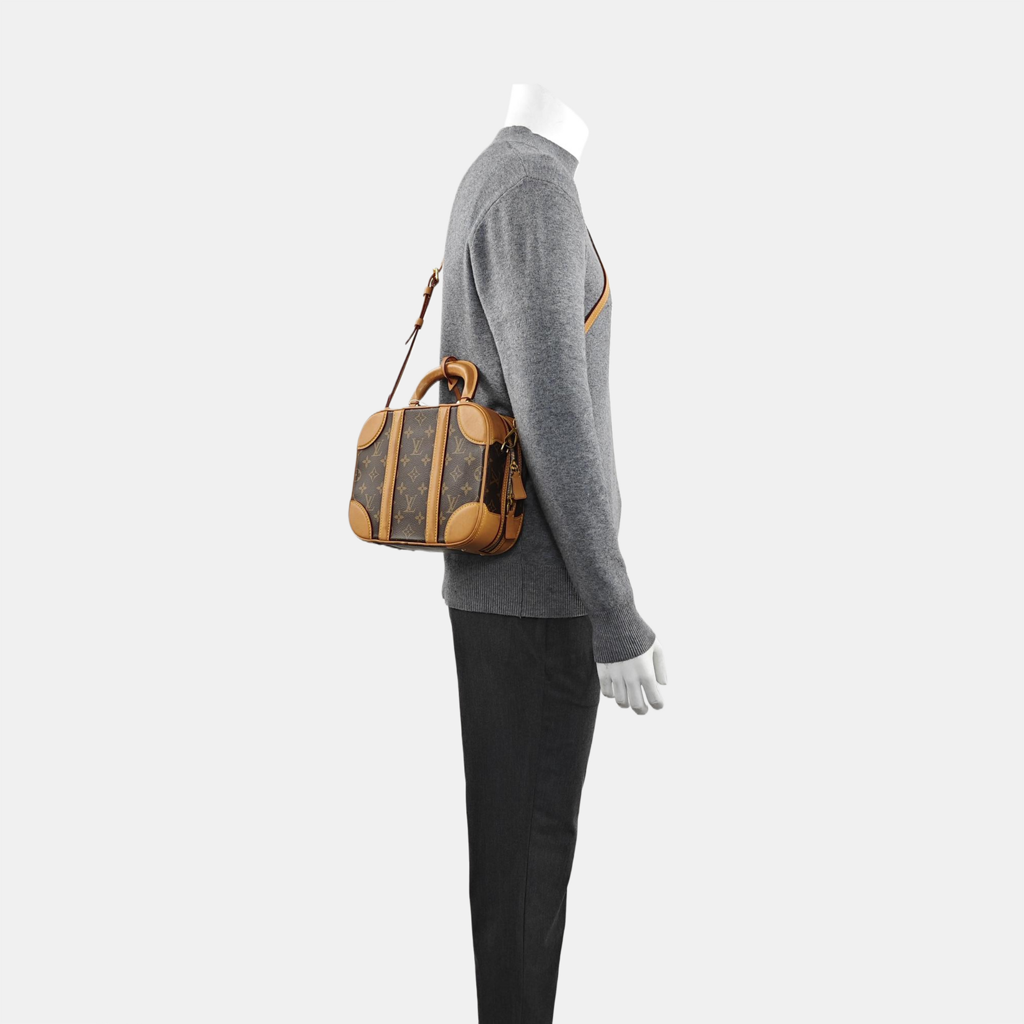 VALISETTE PM Monogram Coated Canvas Brown