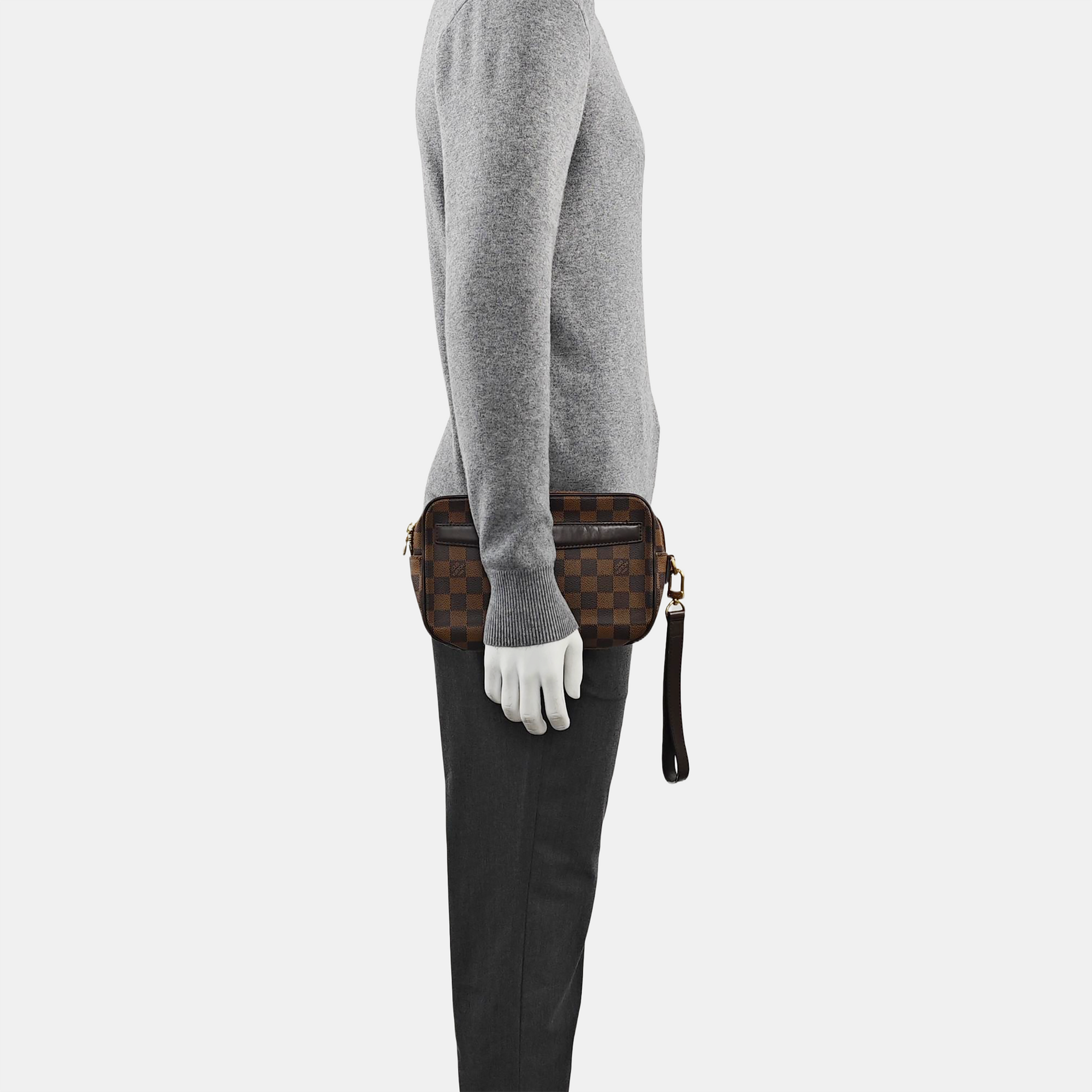 SAINT PAUL Damier Ebene Coated Canvas Brown