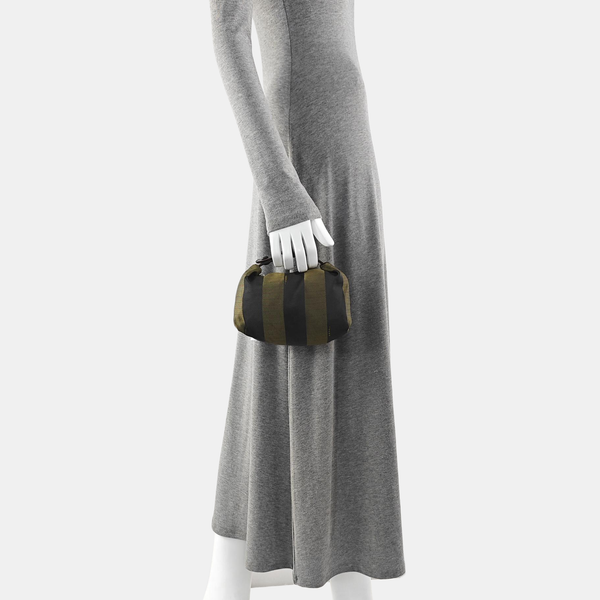 Canvas Top Handle Bag Multicolor