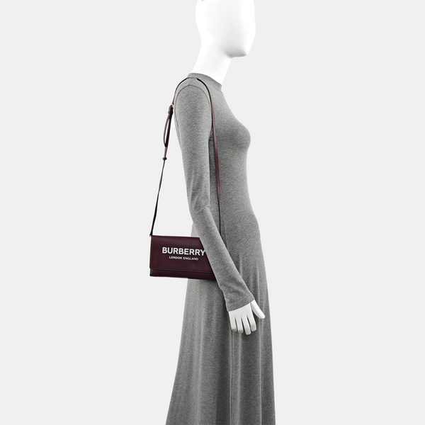 Calfskin Shoulder Bag Red
