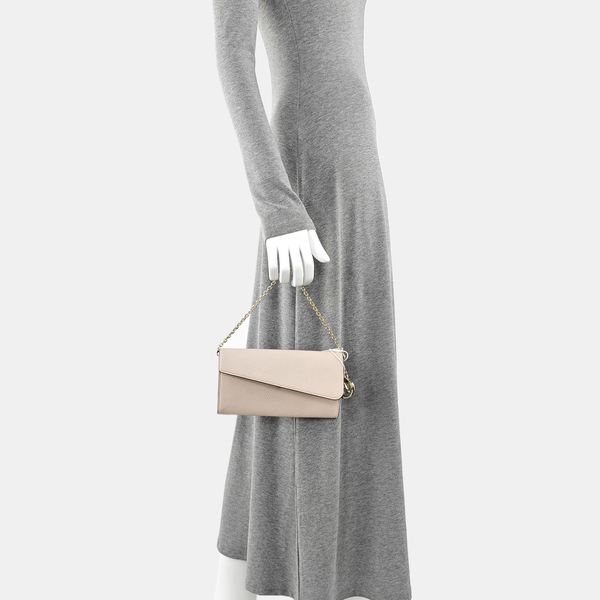Calfskin Top Handle Bag Pink