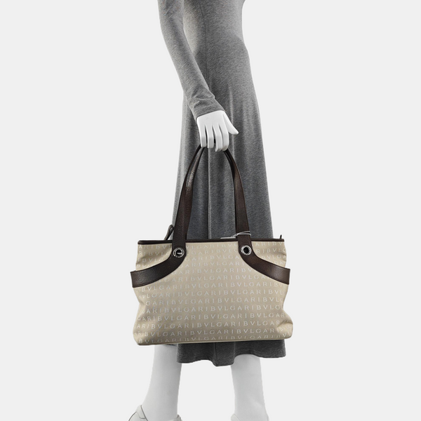 LA MANIE DES LOGOS Canvas Beige
