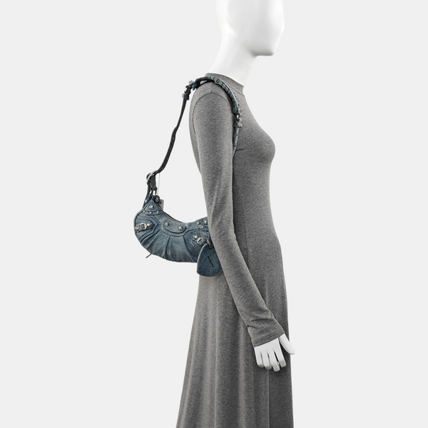 Le Cagole Mini Denim Blue