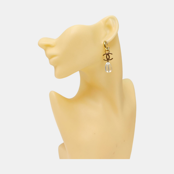 Metal Gold Stud Earrings
