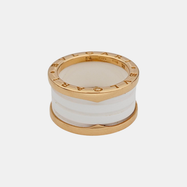 B.ZERO1 18k Rose Gold Ring EU 54