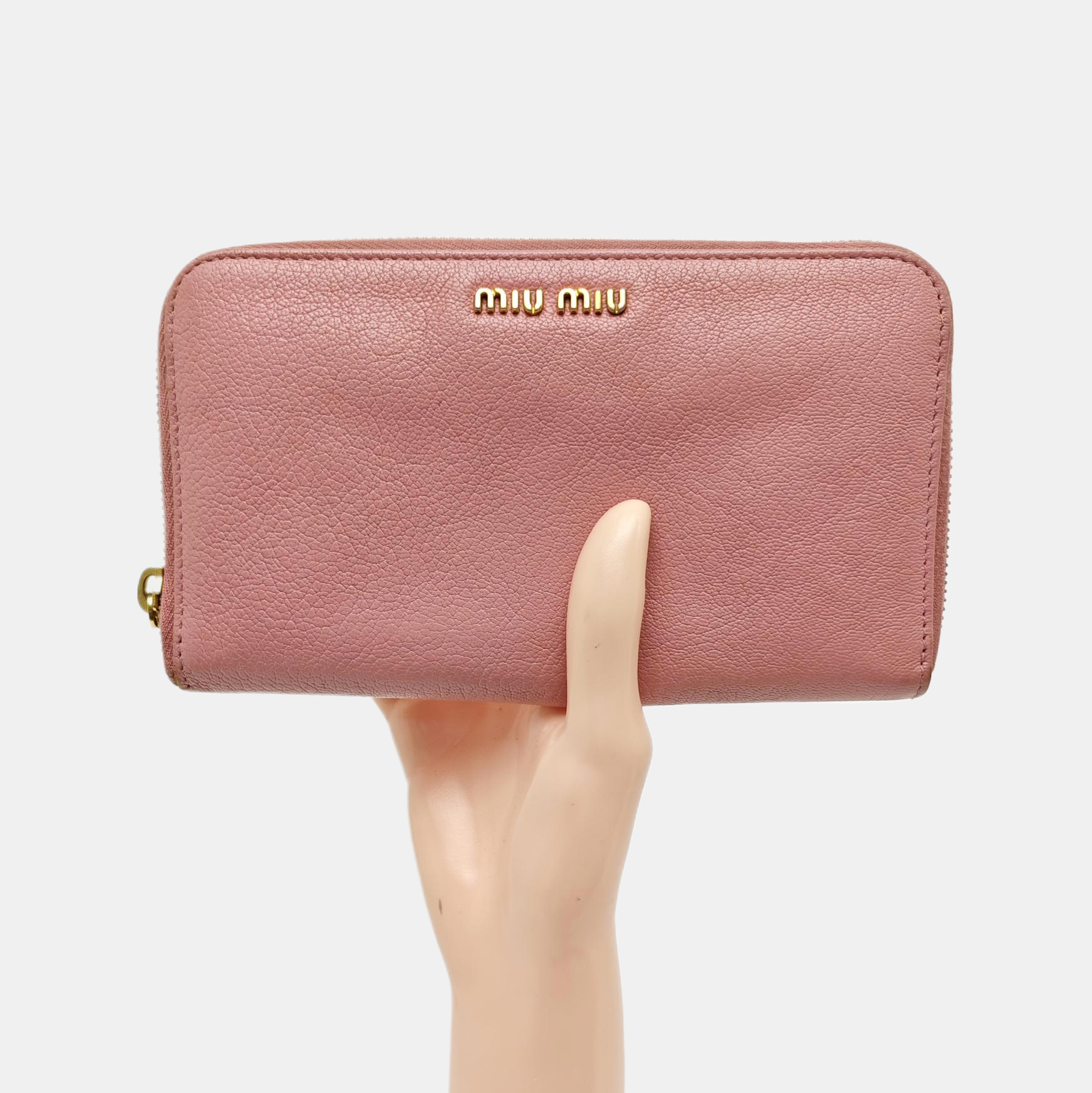 Calfskin Wallet Pink