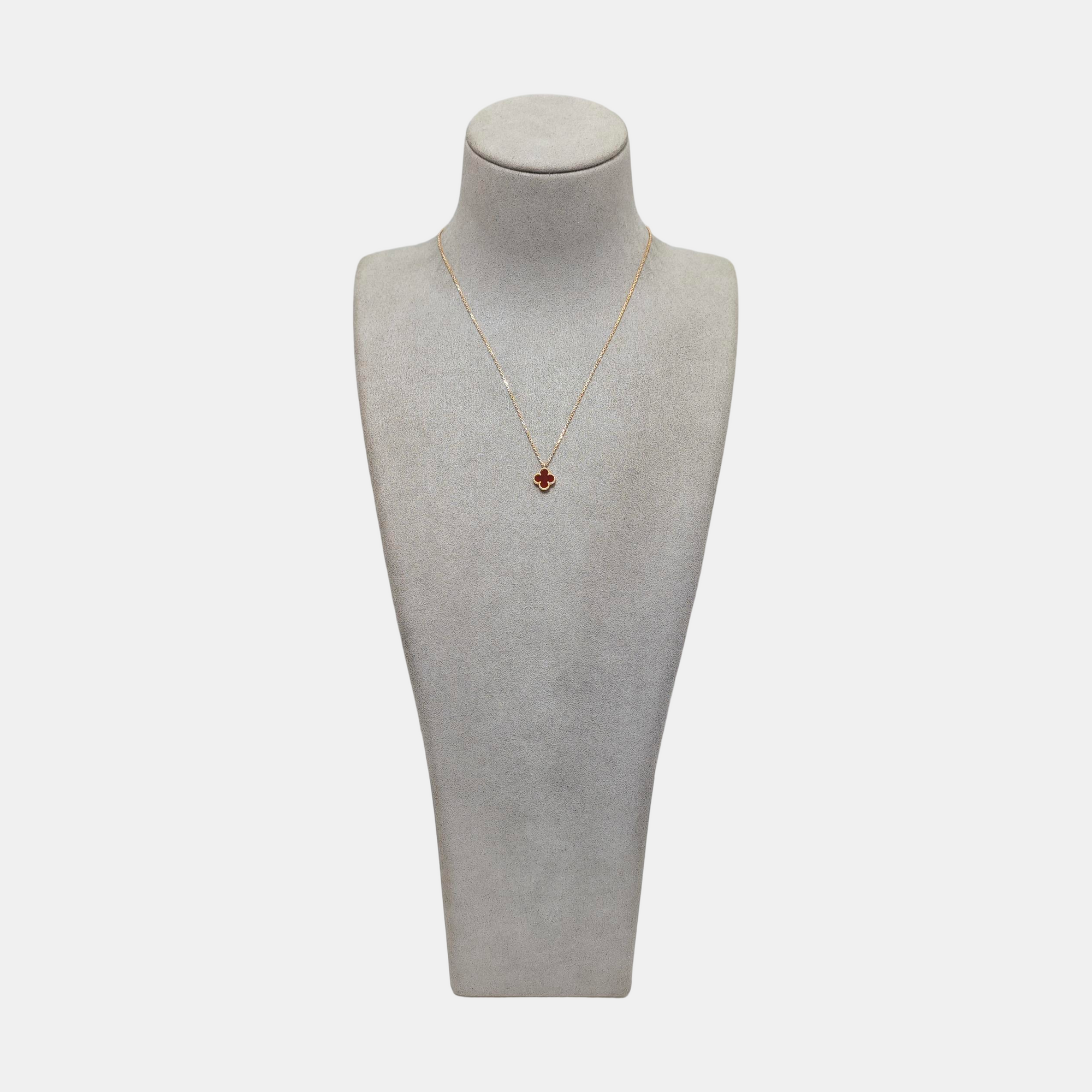 Sweet Alhambra 18k Rose Gold Necklace