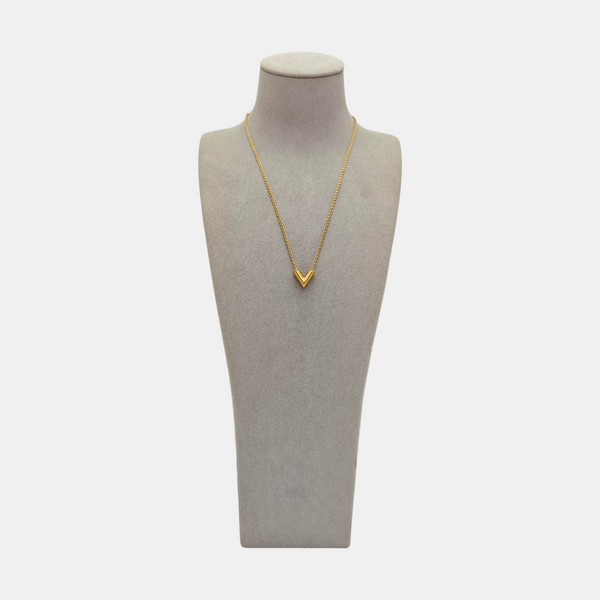 LV & ME Metal Gold Necklace