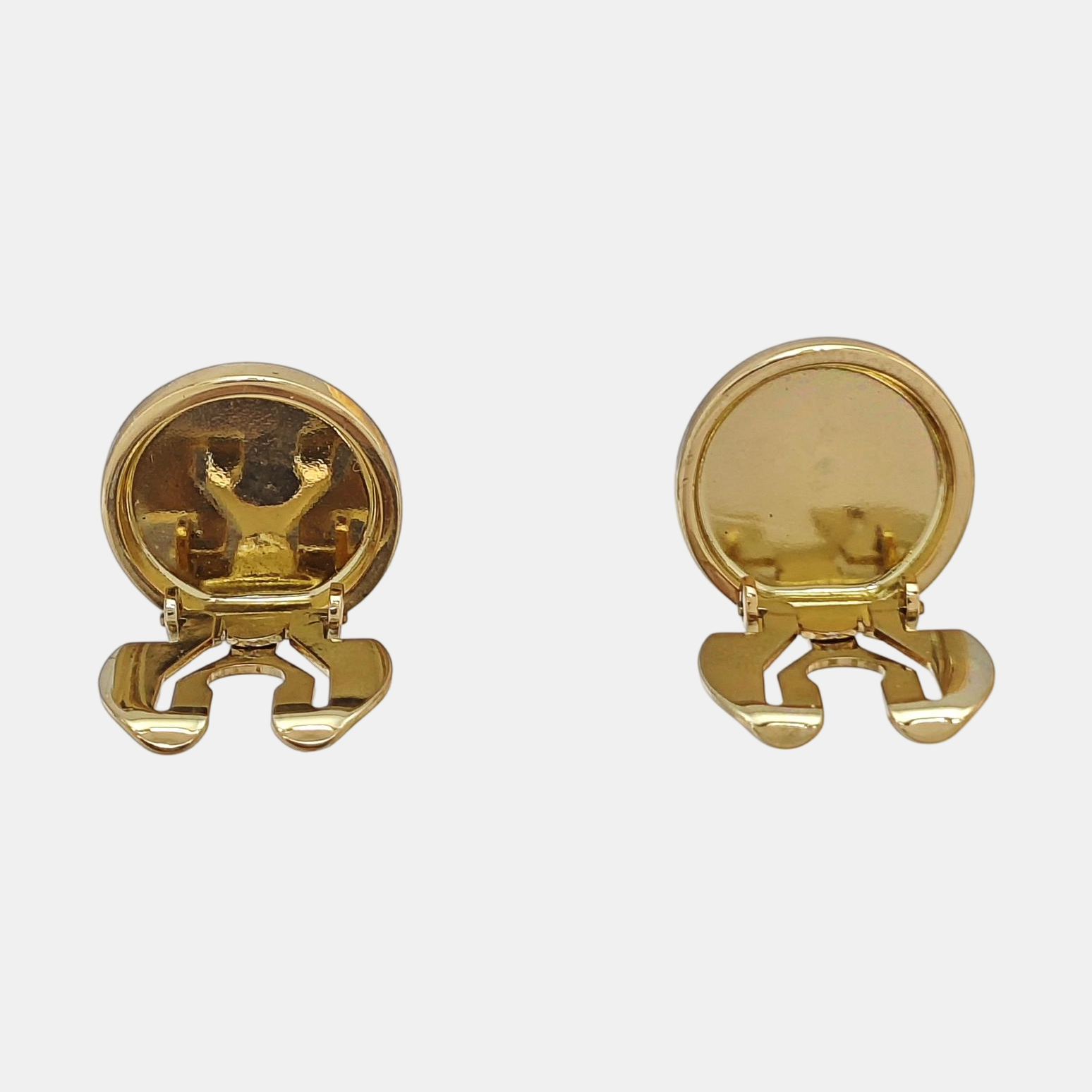 Dior Oblique Metal Gold Cufflink