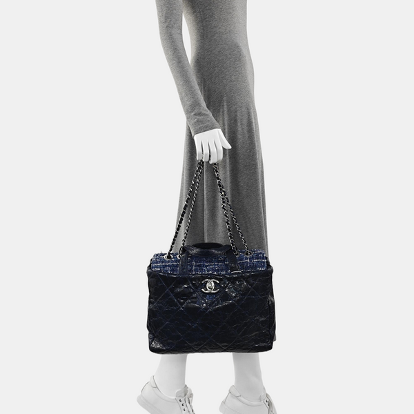 PORTOBELLO Quilted Calfskin Blue