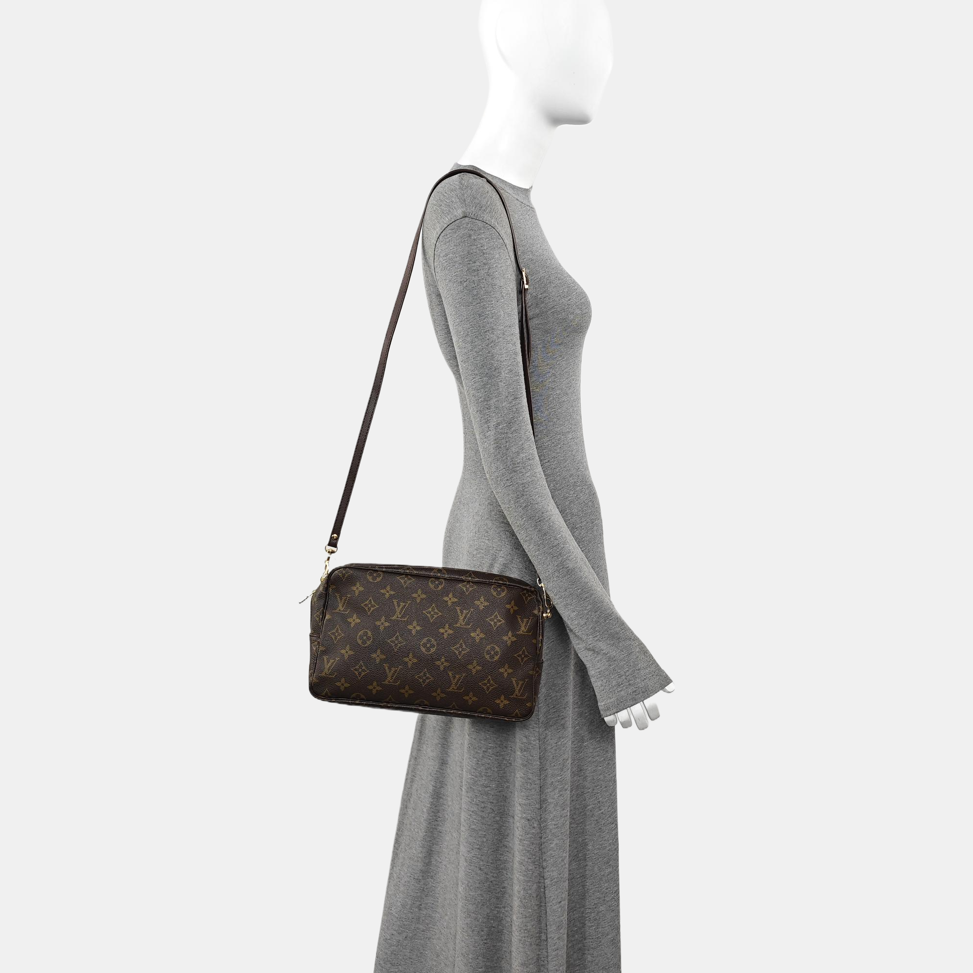 TROUSSE TOILETTE GM Monogram Coated Canvas Brown