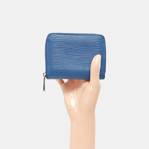 ZIPPY Epi Blue Card Holder
