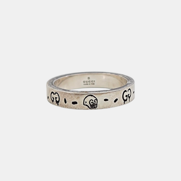 Ghost 925 Sterling Silver Ring EU 55