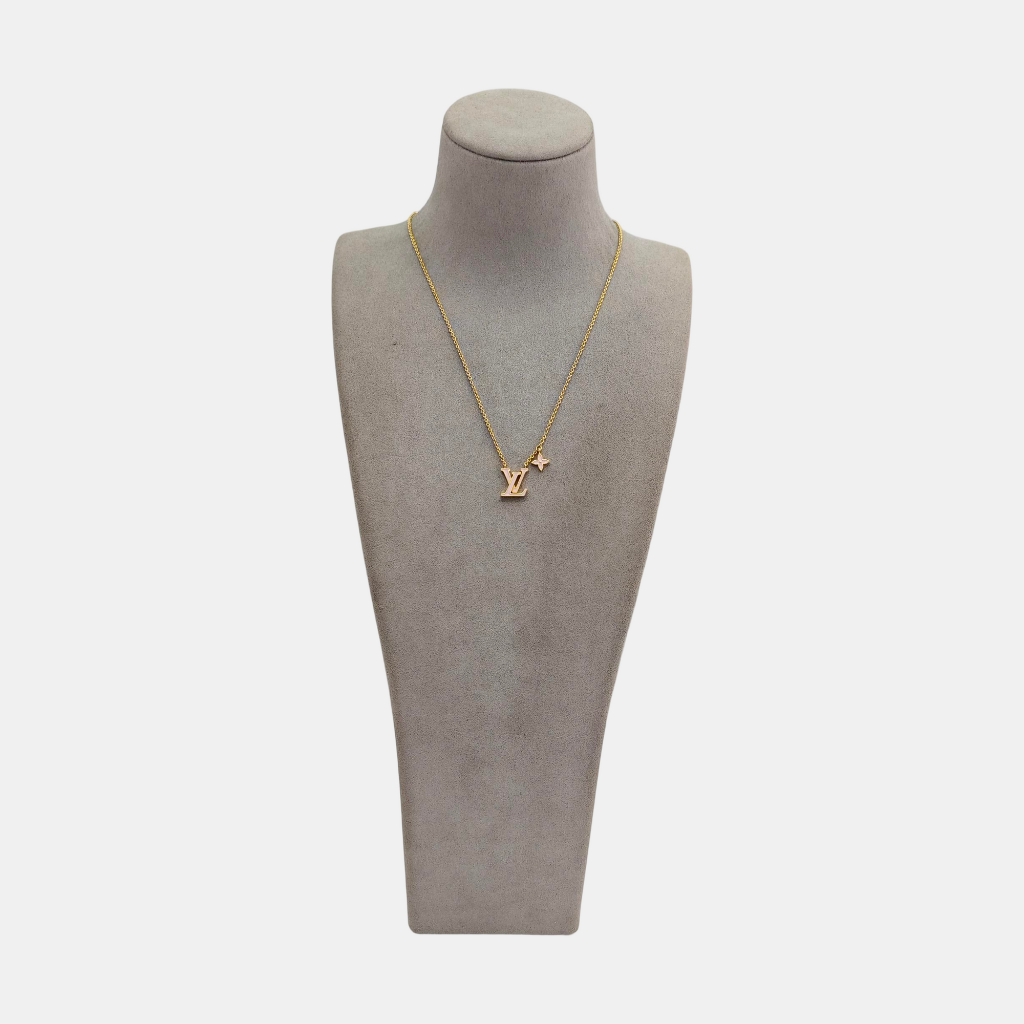 LV ICONIC Metal Gold Necklace