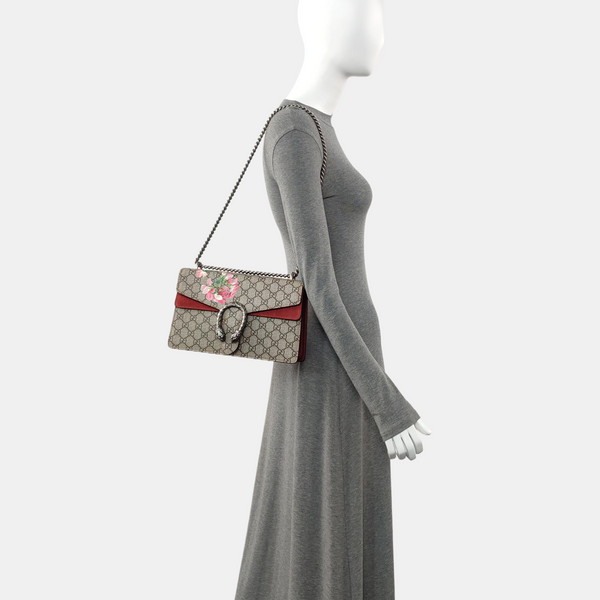Authenticated pre-owned  Dionysus Small Monogram Coated Canvas Beige - Shoulder Bag at Looply