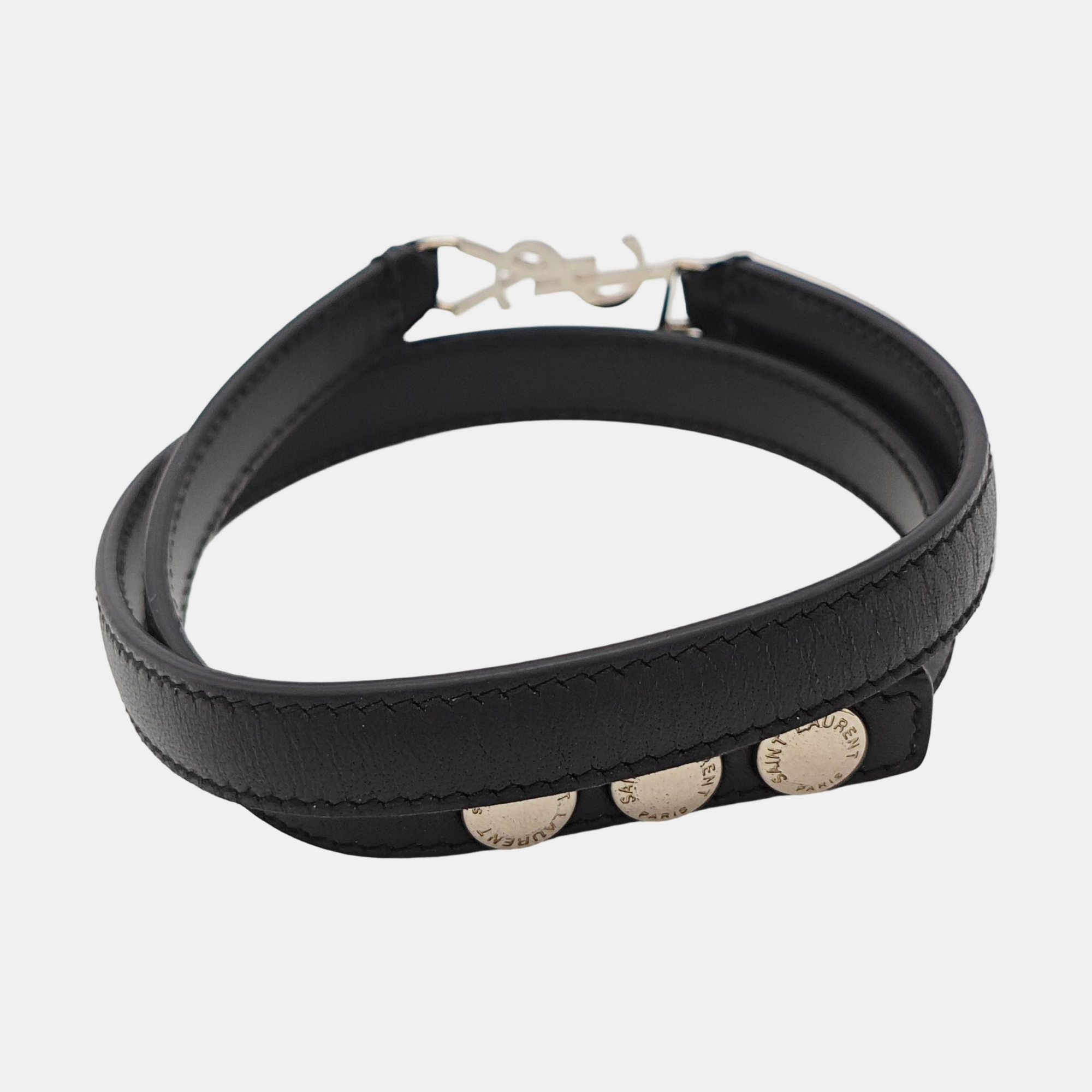 Leather Black Bracelet