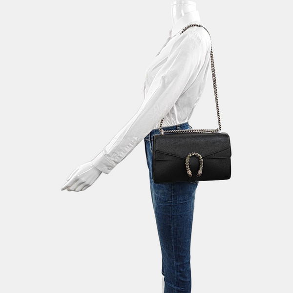 Dionysus Small Calfskin Black