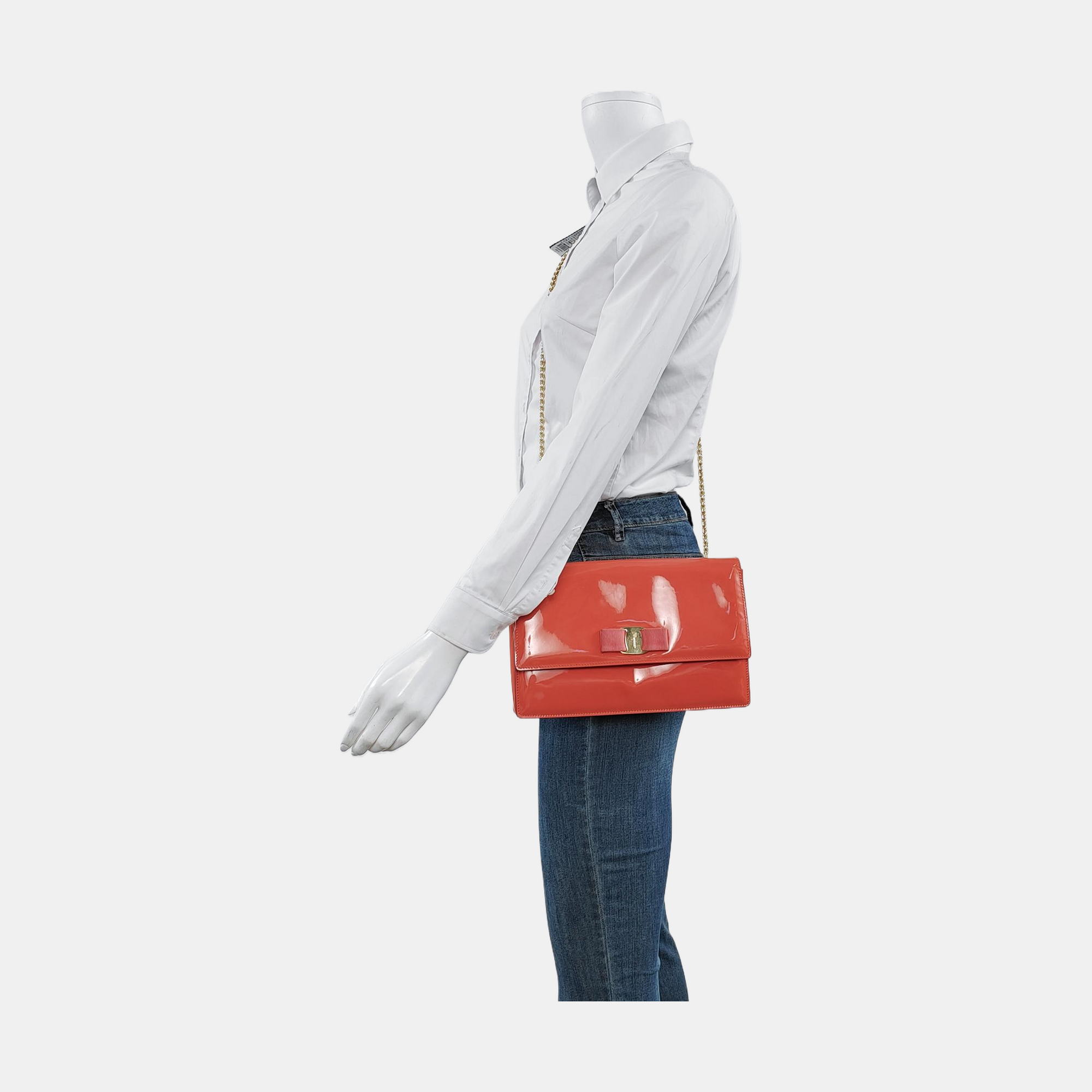 Ginny Calfskin Red