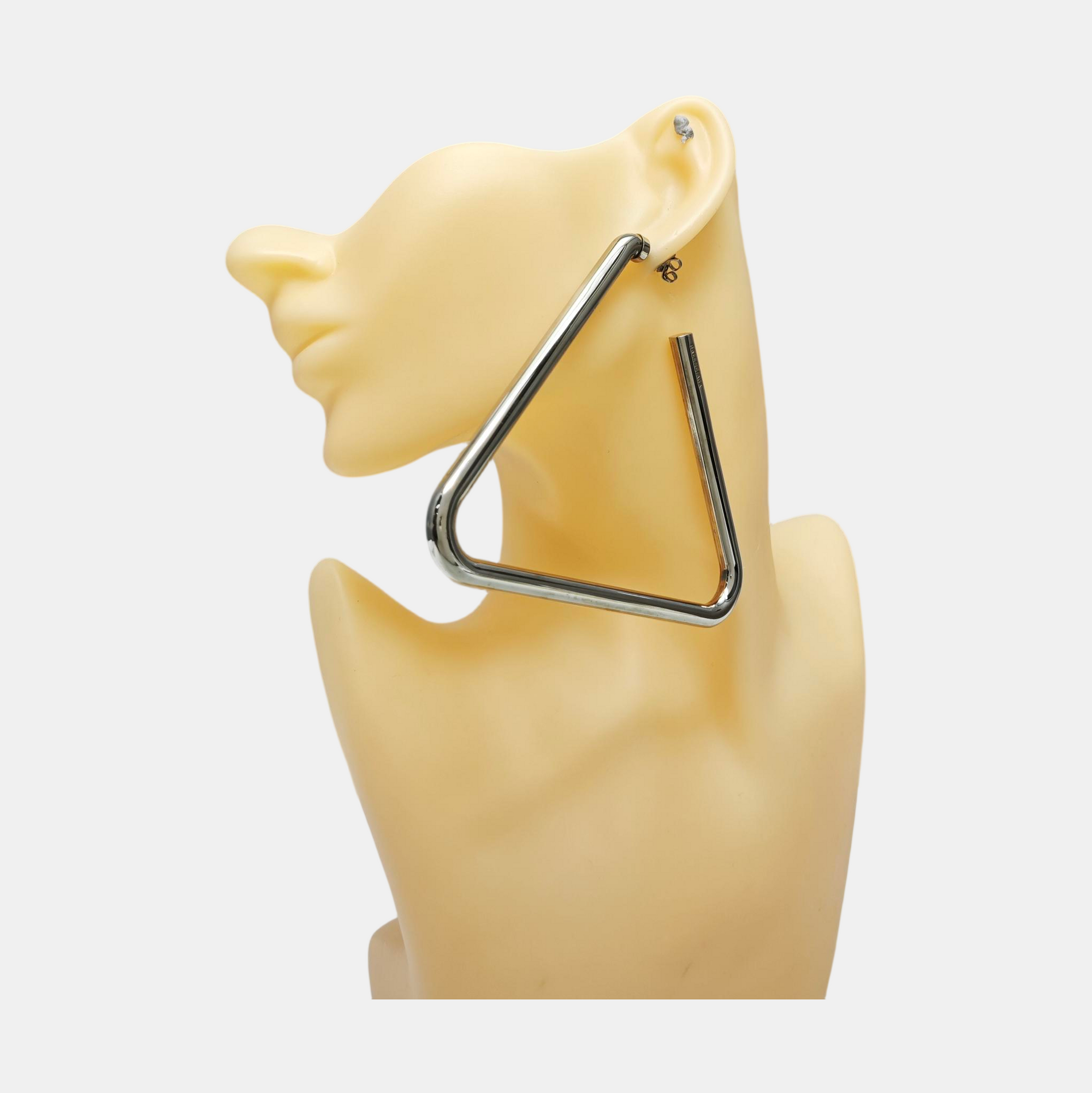 Metal Silver Stud Earrings