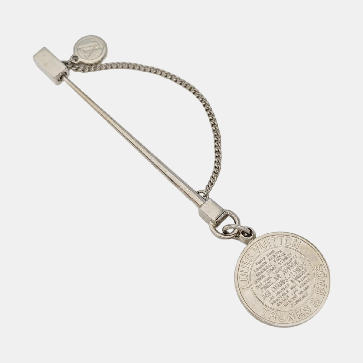Metal Silver Brooch