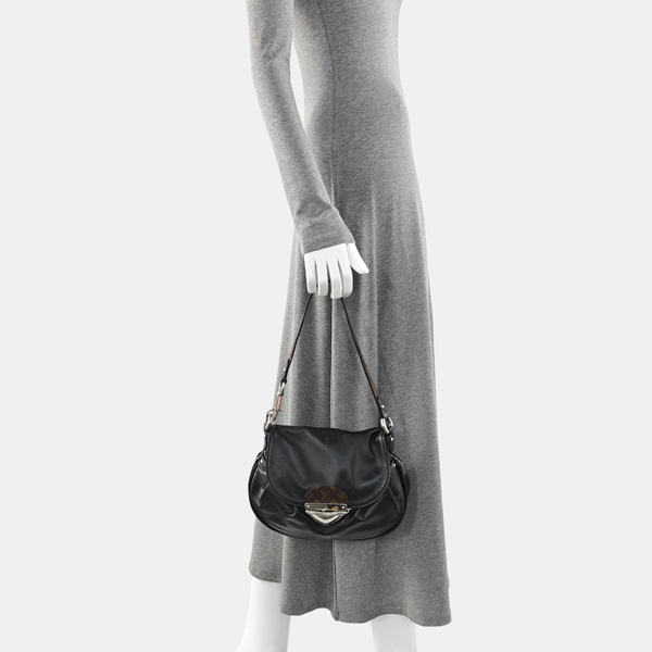 SUNSET Monogram Lambskin Black