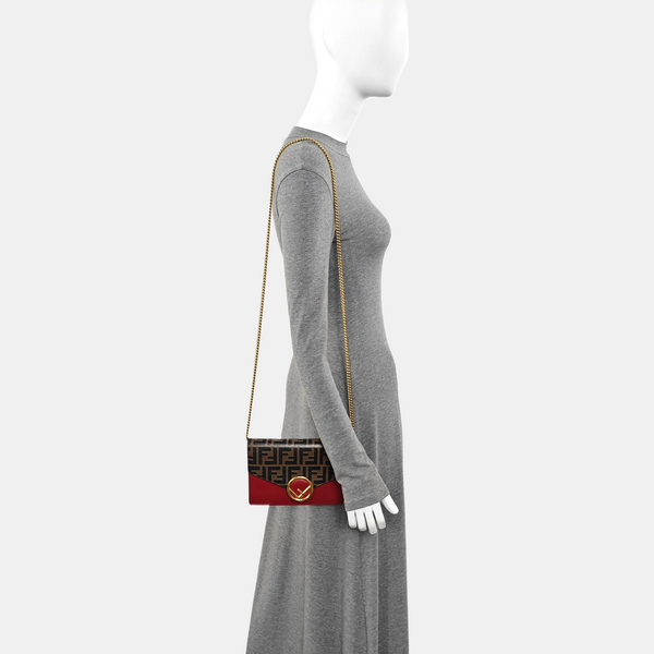F Is Fendi Calfskin Red
