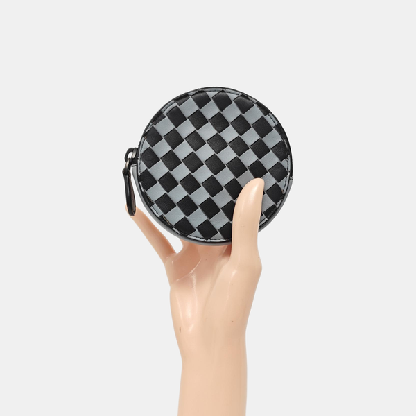 Calfskin Coin Purse Multicolor