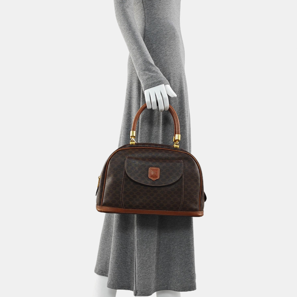 MACADAM Coated Canvas Brown