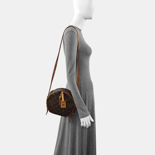BOITE CHAPEAU MM Monogram Coated Canvas Brown
