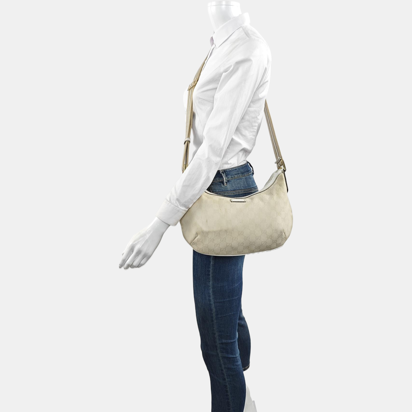 Monogram Coated Canvas Beige
