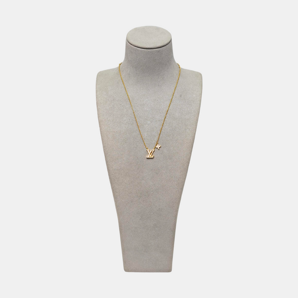 LV ICONIC Metal Gold Necklace