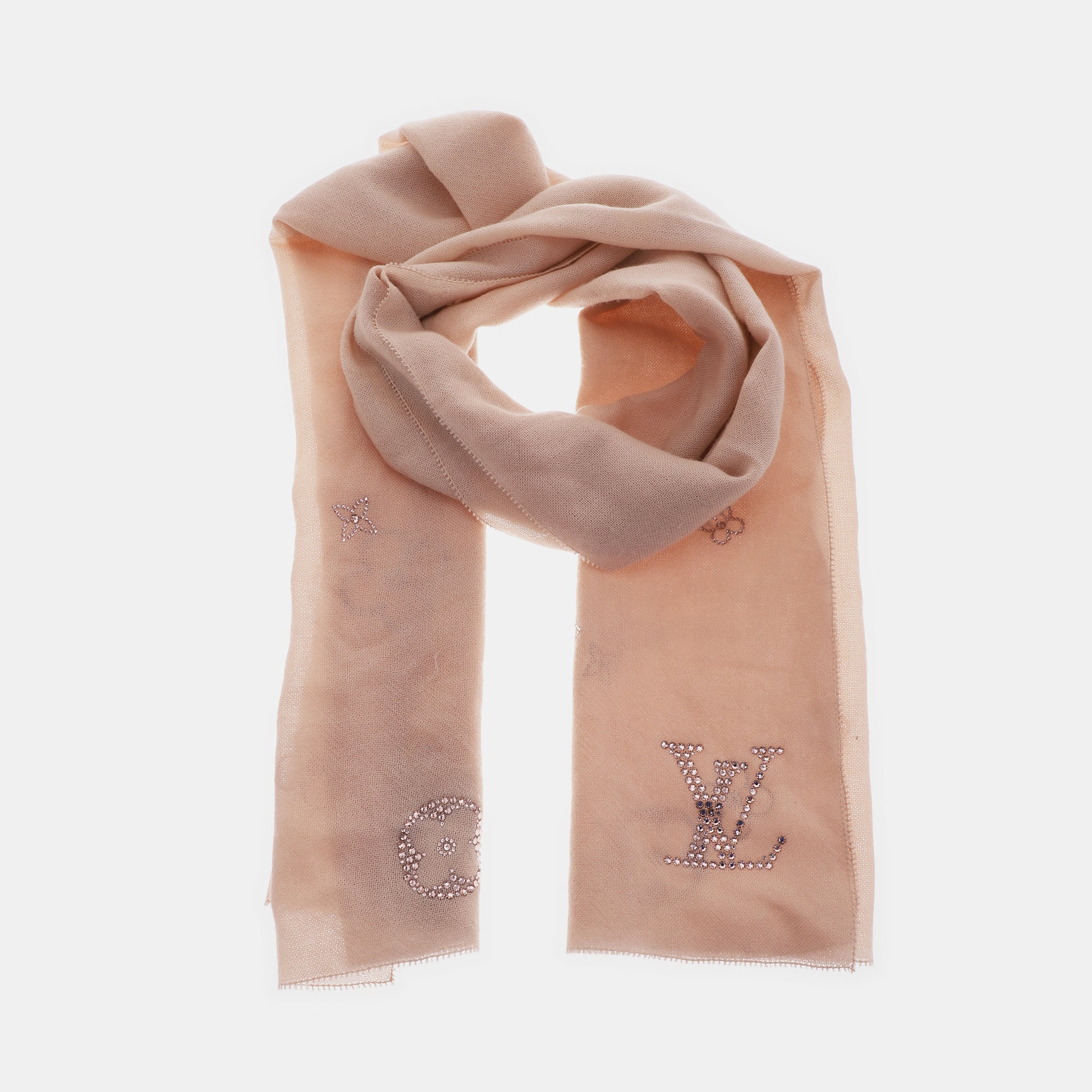 Pink Cashmere Scarf