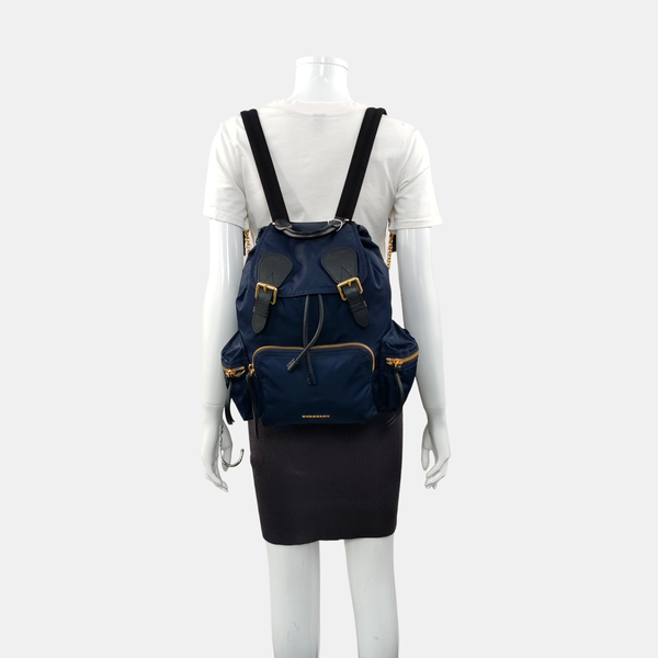 The Rucksack Nylon Blue