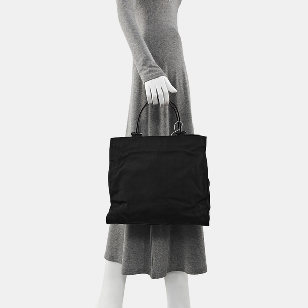 Fabric Tote Bag Black