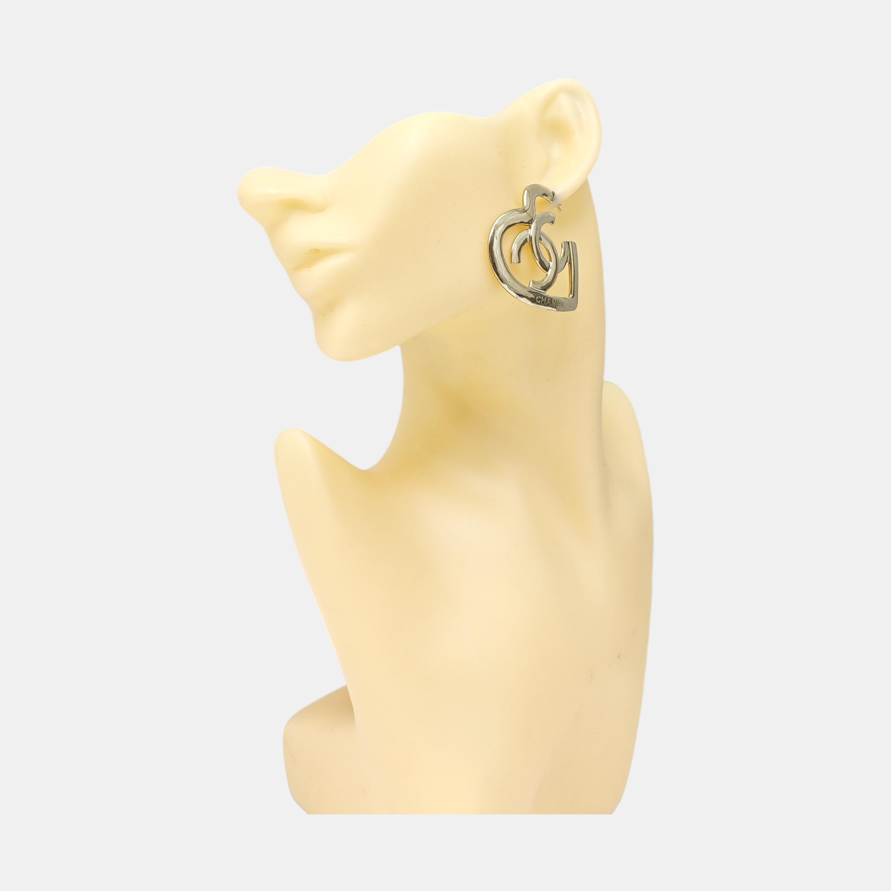 Metal Gold Stud Earrings