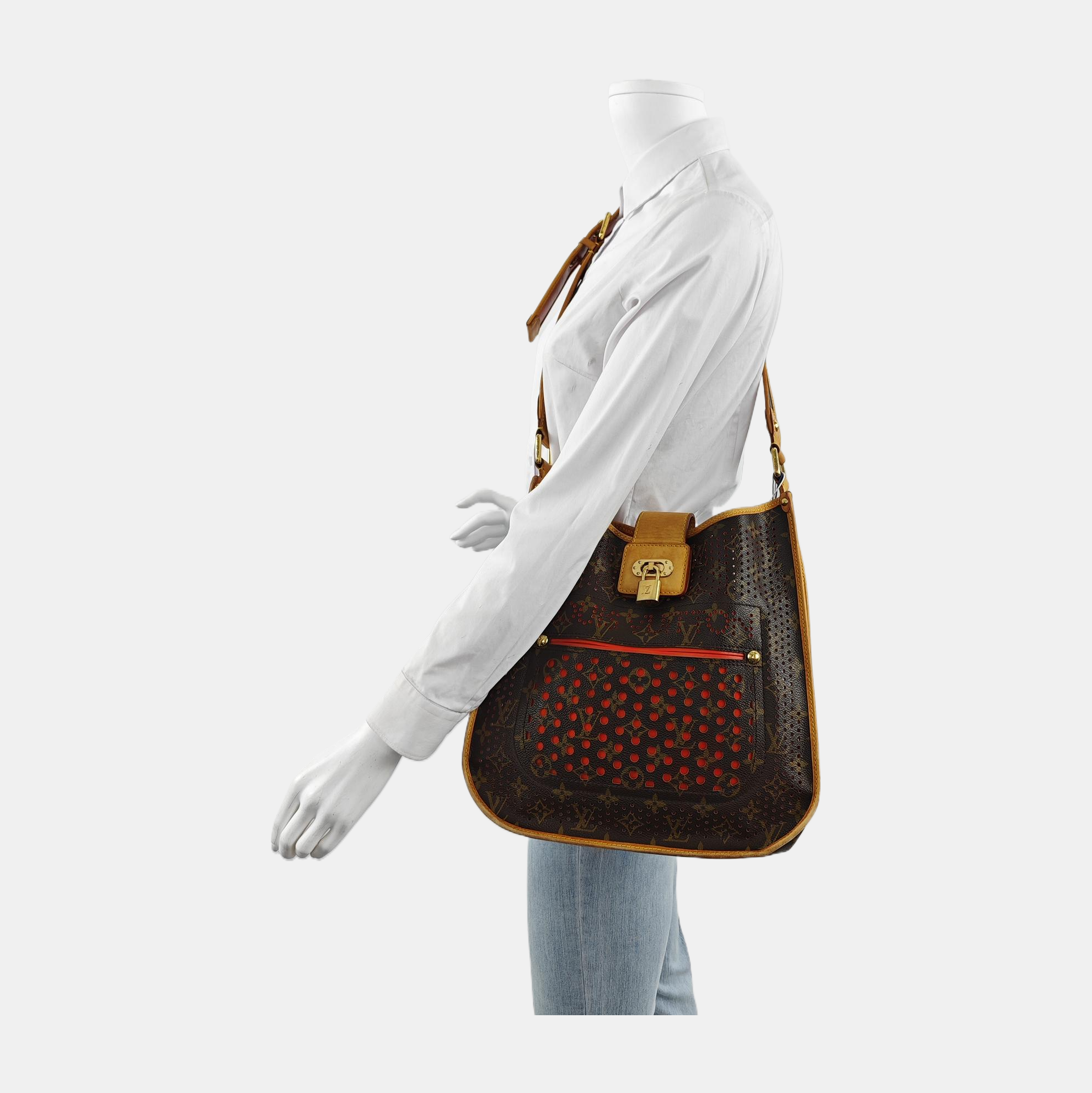 MUSETTE1 Monogram Coated Canvas Brown