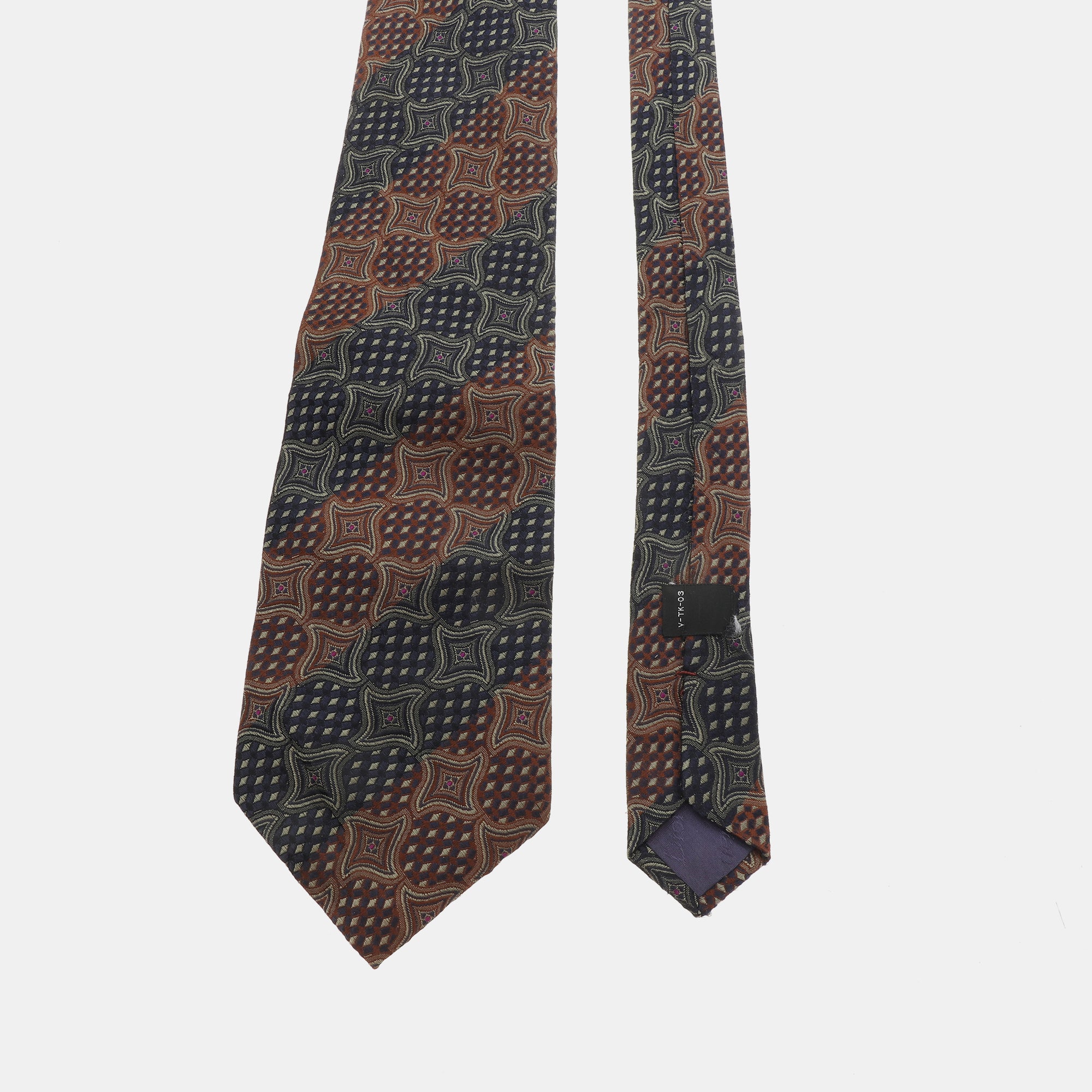 Multicolor Silk Tie