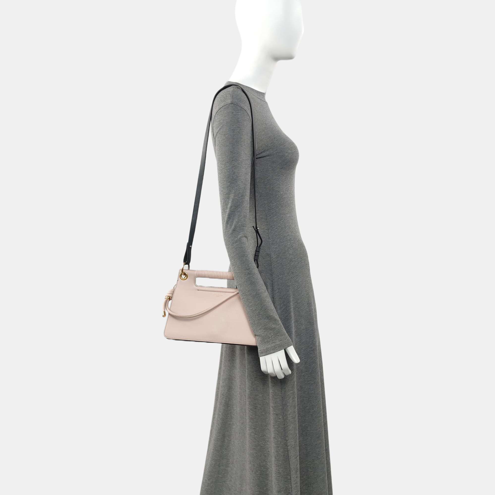 Calfskin Shoulder Bag Pink