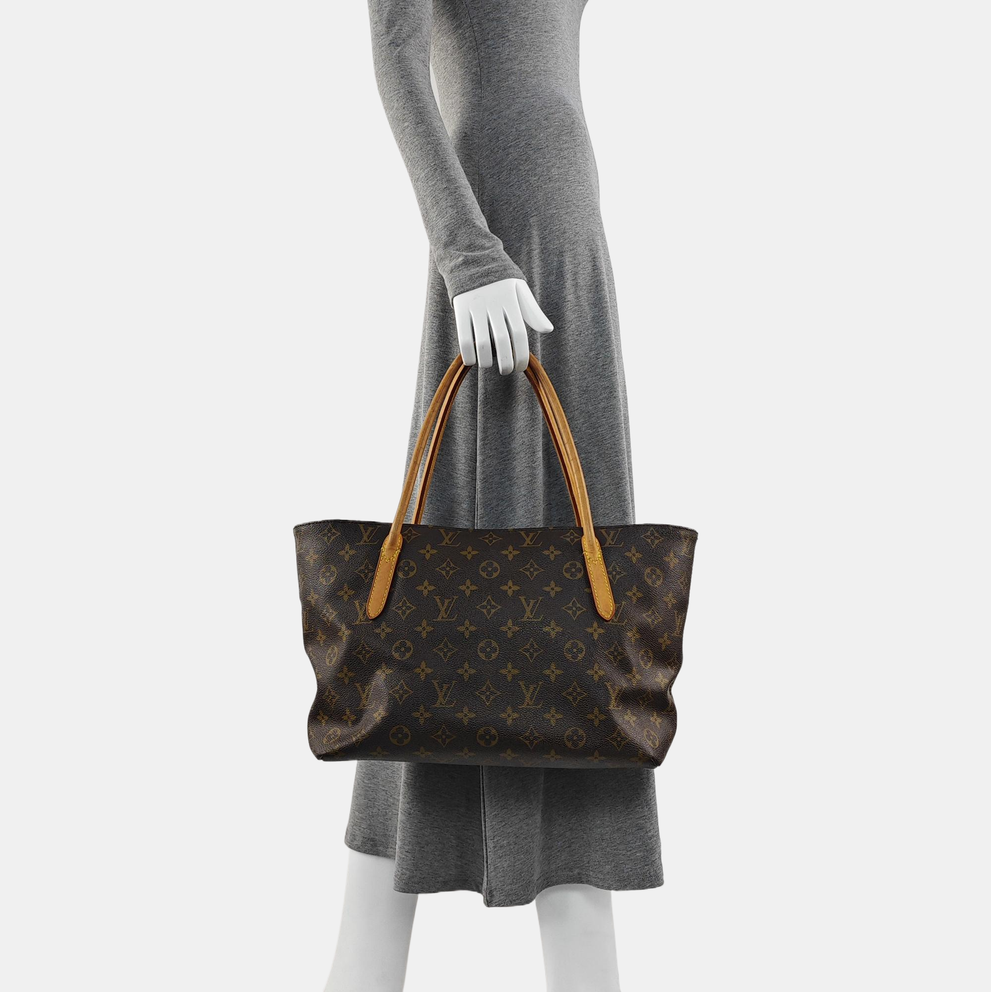 RASPAIL PM Monogram Coated Canvas Brown