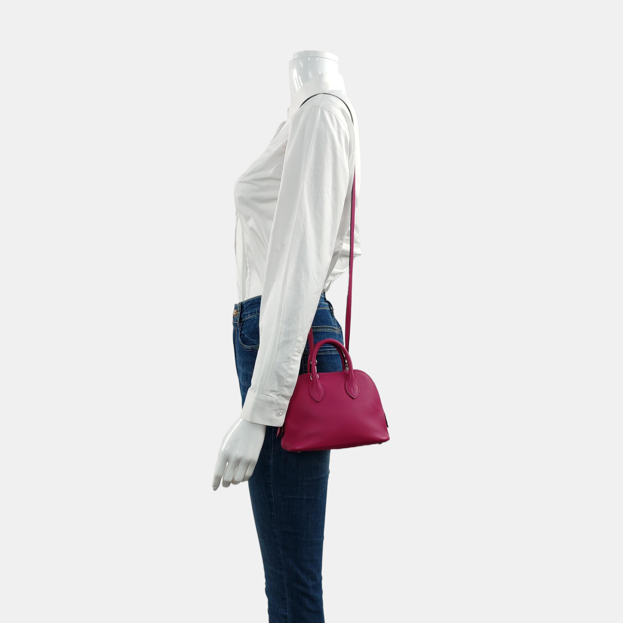 Authenticated pre-owned  Bolide Mini Evercolor Purple - Shoulder Bag at Looply
