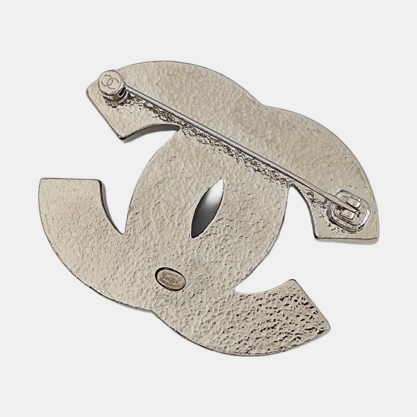 Metal Silver Brooch