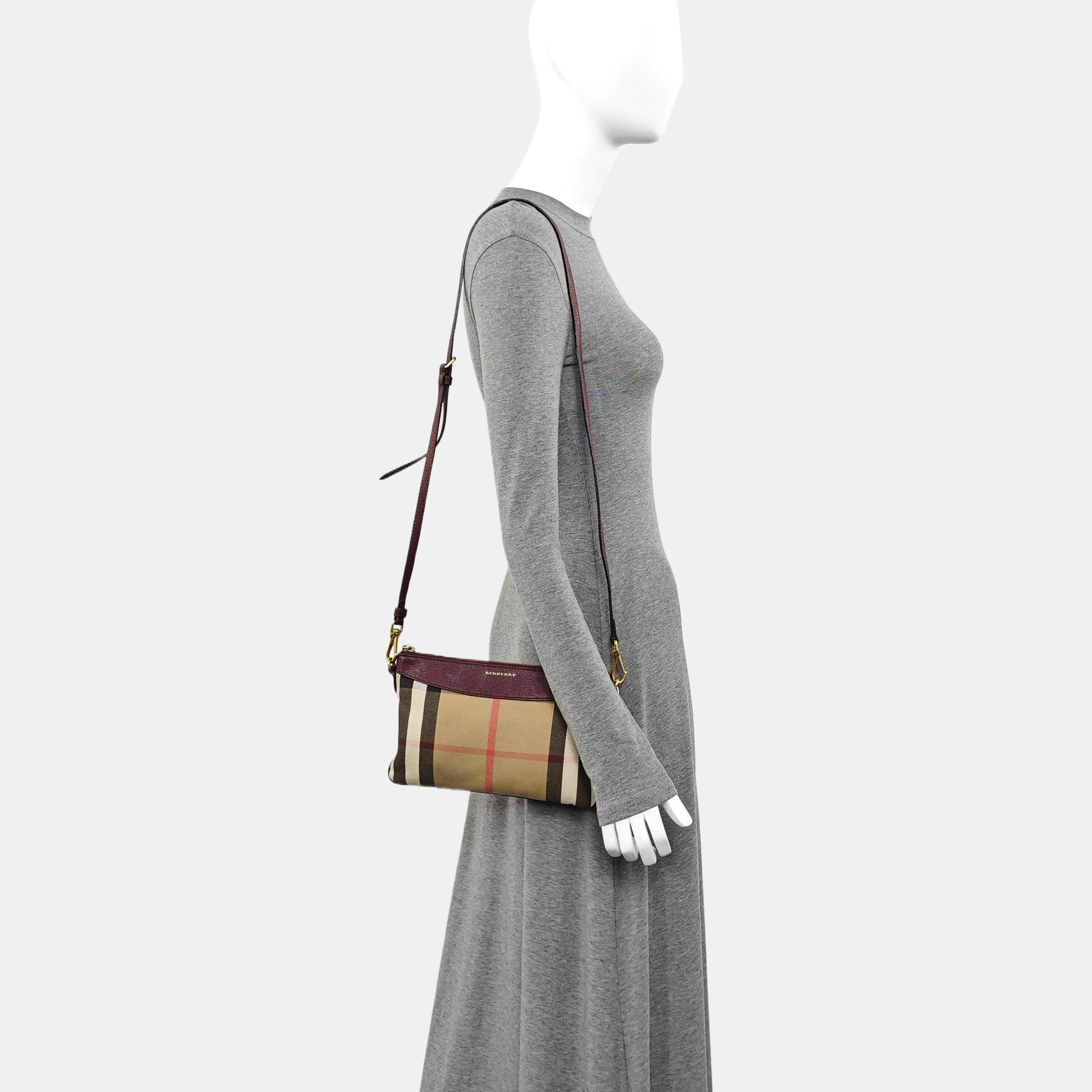 Canvas Shoulder Bag Beige