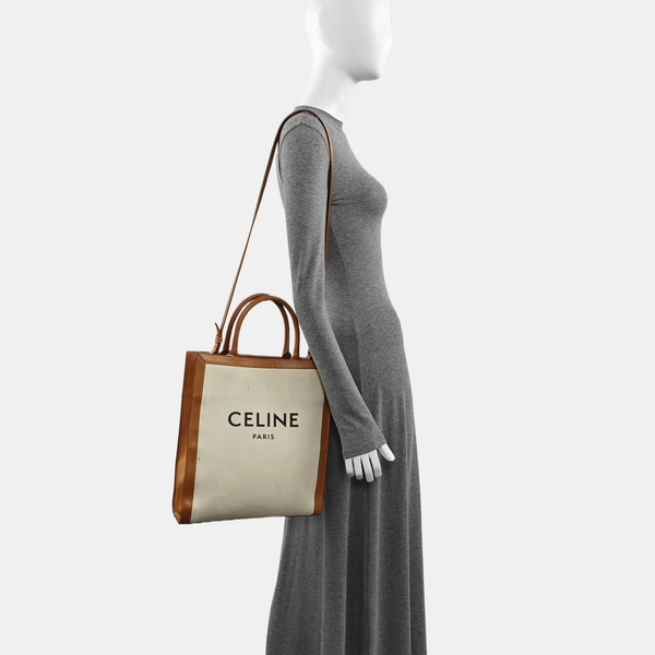 CABAS CELINE Small Canvas White